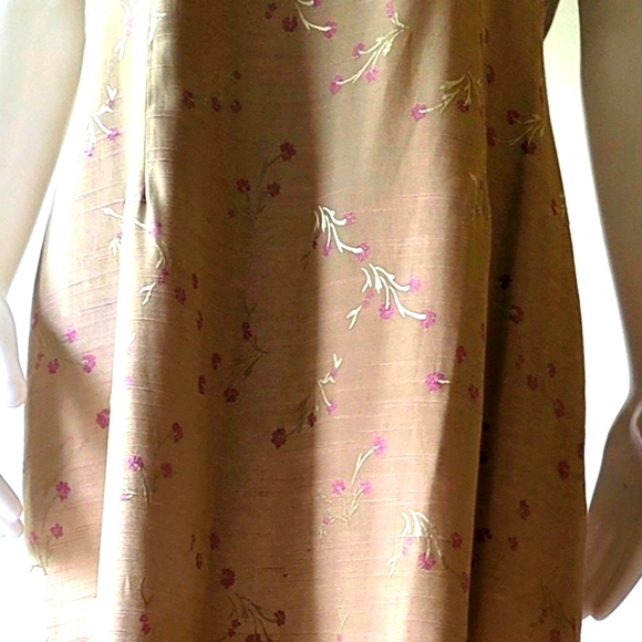 Suzanne Women's Floral Sleeveless Midi Dress Size 16 - Picture 3 of 10